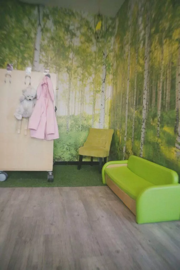 Activité d'éveil à la crèche Au Domaine Enchanté